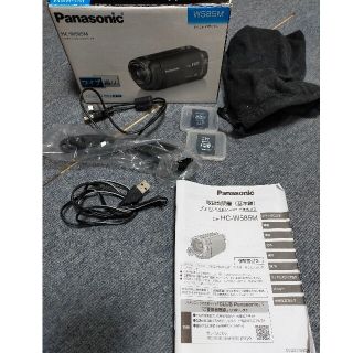 Panasonic - 【美品】panasonic hc-w585m-t ビデオカメラ ワイプ撮りの