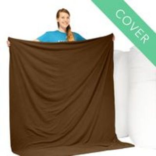 カッシーナ(Cassina)のYogibo Double用カバー　チョコレートブラウン(ソファカバー)