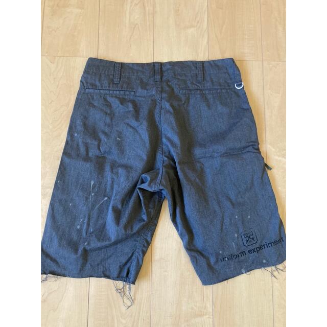 新品uniform experiment  CUT OFF SHORTS