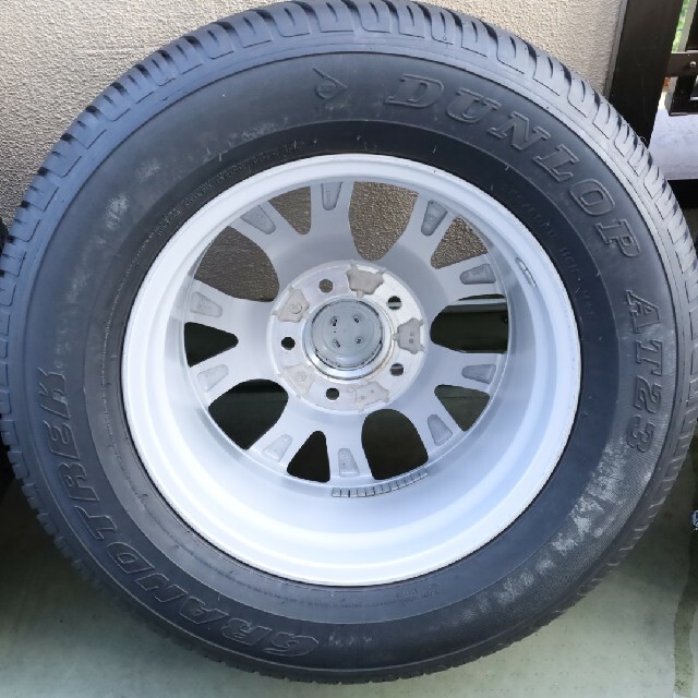 ランドクルーザー200後期 純正タイヤ&ホイール 新車外し品 285/60r18