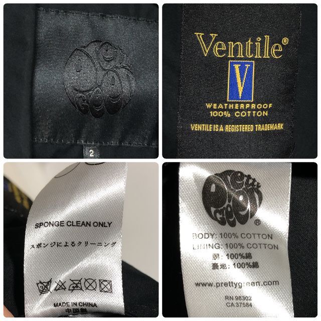 Pretty Green VENTILE トレンチコート 2/プリティーグリーン メンズのジャケット/アウター(トレンチコート)の商品写真