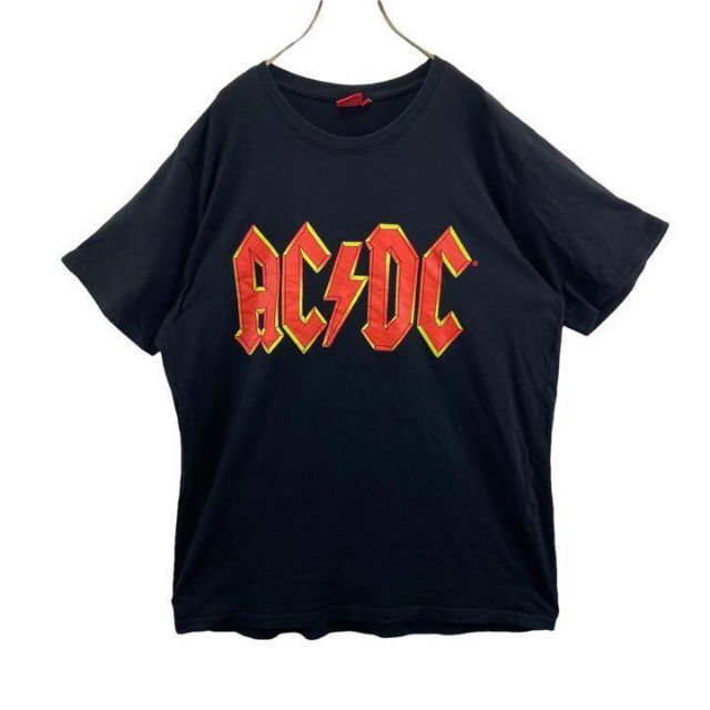 ACDC バンドTシャツ 半袖 ブラック