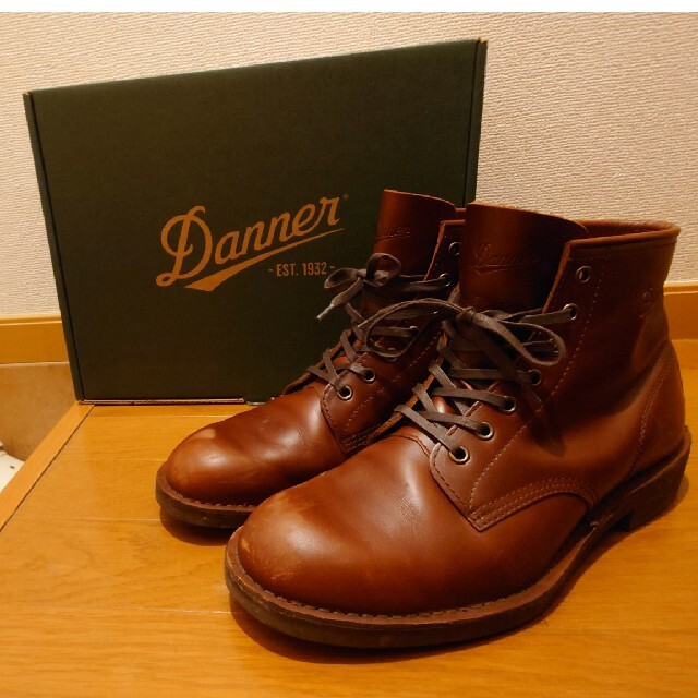 Danner(ダナー)のDANNER ダナー WORK 6 INCH ブラウン　ブーツ　27.5 メンズの靴/シューズ(ブーツ)の商品写真