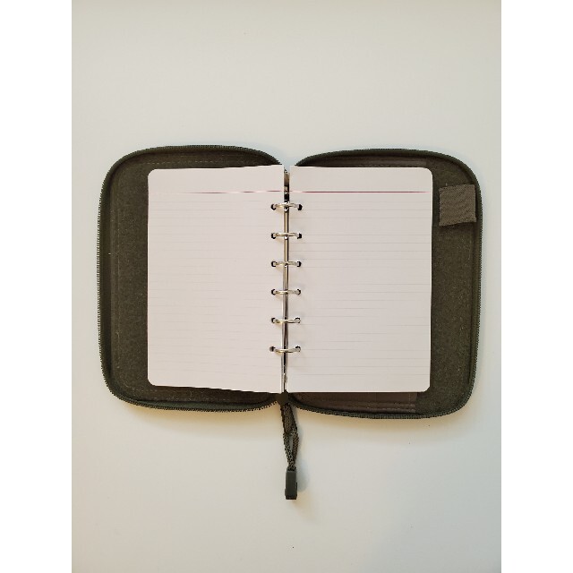 入手困美品防衛省陸上自衛隊🎭️旧型6穴バインダー(手帳)別売りリフィル41枚付 エンタメ/ホビーのミリタリー(個人装備)の商品写真