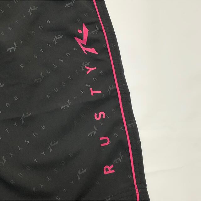 RUSTY(ラスティ)の【新品】RUSTY ラスティ メンズ ボードショーツ ブラック L メンズの水着/浴衣(水着)の商品写真