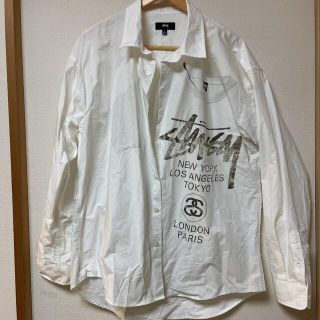 ステューシー(STUSSY)の2022aw ステューシー　オーバーサイズコットンシャツ(シャツ)