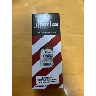 アンジェラス(ANGELUS)のAngelus Paint SUEDE DYE スエードダイ ブラック 3oz(その他)