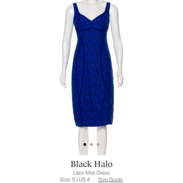10月中旬までBlack Haloブラックヘイロー レディースのワンピース(ひざ丈ワンピース)の商品写真
