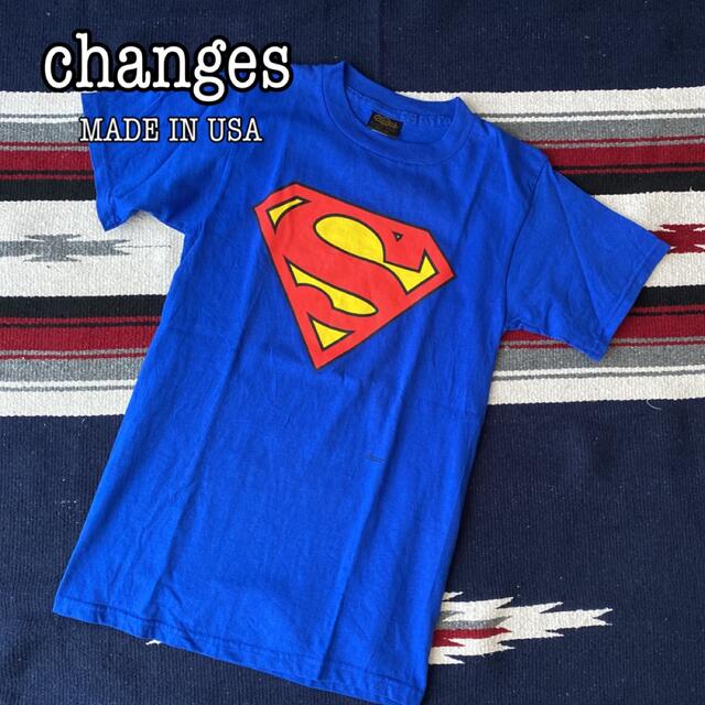 vintage changes USA製 スーパーマン Tシャツ 90's | フリマアプリ ラクマ