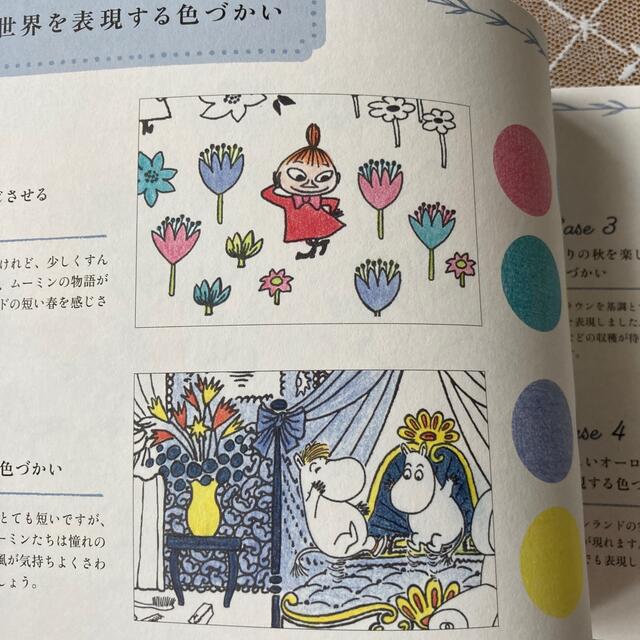 ＭＯＯＭＩＮ癒しの塗り絵ＰＯＳＴＣＡＲＤ　ＢＯＯＫ　ムーミン谷の春夏秋冬 エンタメ/ホビーの本(趣味/スポーツ/実用)の商品写真