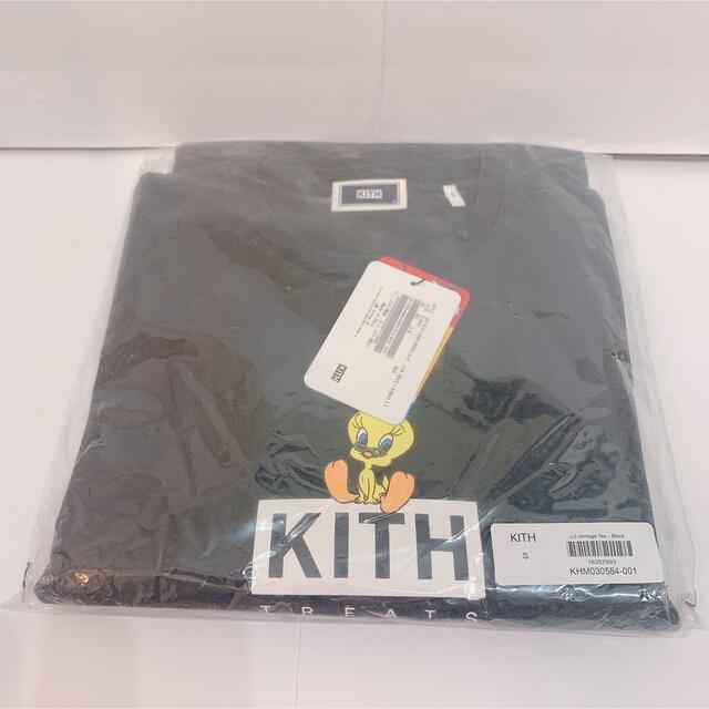 黒 S KITH treats Tweety キス ロングTシャツ