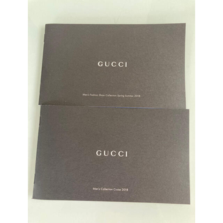 グッチ(Gucci)のGUCCI✨カタログ2冊✨2018✨グッチ✨メンズコレクション(ファッション)