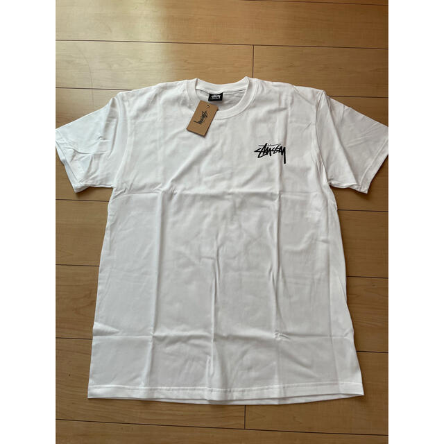 STUSSY(ステューシー)のSTUSSY ステューシー 半袖 Tシャツ  ホワイト 白 L  メンズのトップス(Tシャツ/カットソー(半袖/袖なし))の商品写真