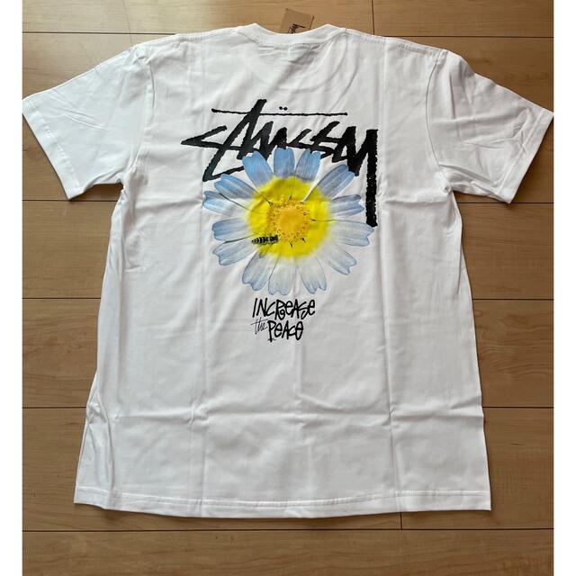 STUSSY ステューシー 半袖 Tシャツ  ホワイト 白 L