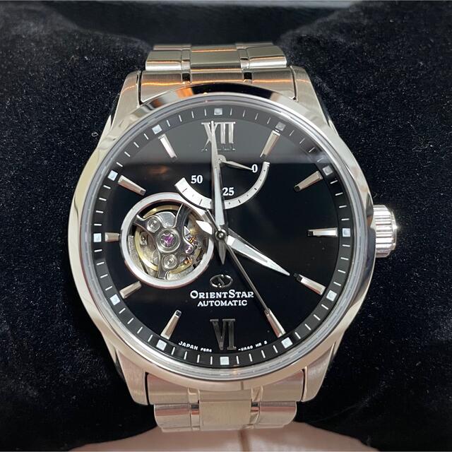 オリエントスター 腕時計 セミスケルトン RK-AT0001B 黒文字盤 美品