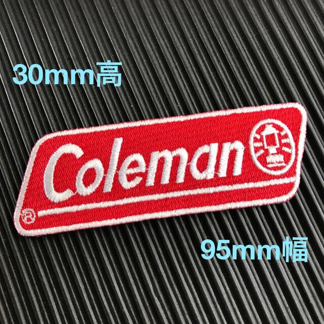 Coleman(コールマン)のCOLEMAN コールマン ロゴ アイロンワッペン パッチ 95×30mm -5 スポーツ/アウトドアのアウトドア(登山用品)の商品写真