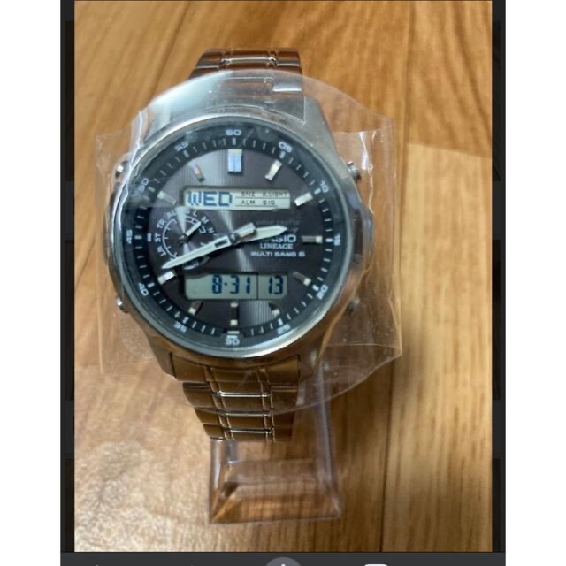 【送料込】カシオ腕時計リニエージ 電波ソーラー LCW-M300D 箱付き 美品