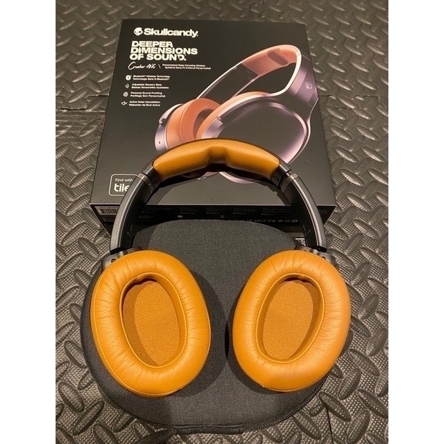 Skullcandy(スカルキャンディ)のスカルキャンディ　ヘッドホン　ワイヤレス　ノイズキャンセリング　ANC スマホ/家電/カメラのオーディオ機器(ヘッドフォン/イヤフォン)の商品写真