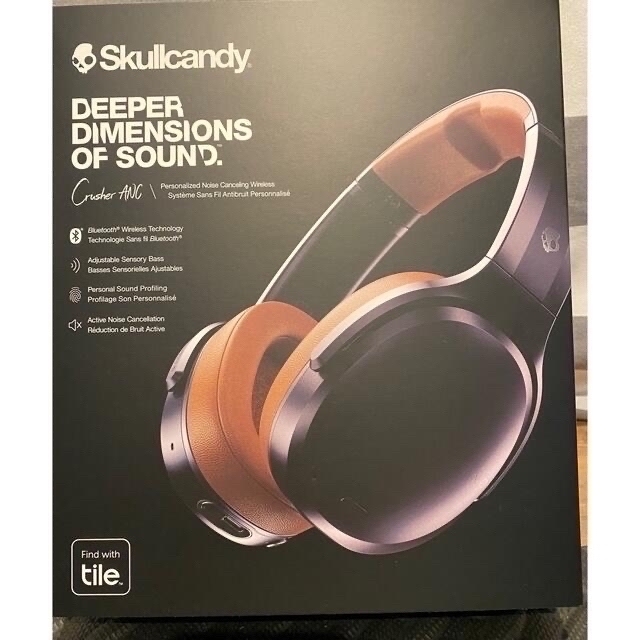 Skullcandy(スカルキャンディ)のスカルキャンディ　ヘッドホン　ワイヤレス　ノイズキャンセリング　ANC スマホ/家電/カメラのオーディオ機器(ヘッドフォン/イヤフォン)の商品写真