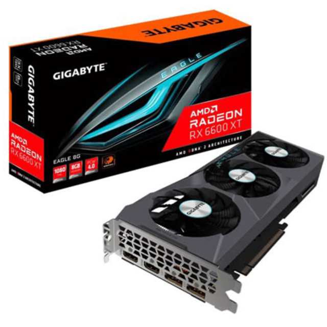 【新品未開封】GIGABYTE Radeon RX 6600 XT6600XT