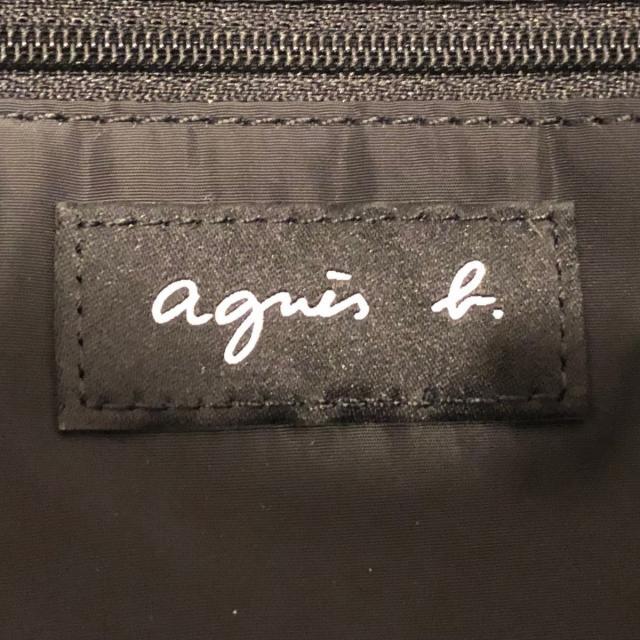 agnes b.(アニエスベー)のアニエスベー ハンドバッグ美品  - 黒 レディースのバッグ(ハンドバッグ)の商品写真
