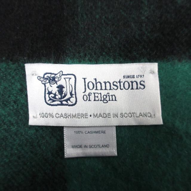 Johnstons(ジョンストンズ)のジョンストンズ マフラー - チェック柄 レディースのファッション小物(マフラー/ショール)の商品写真