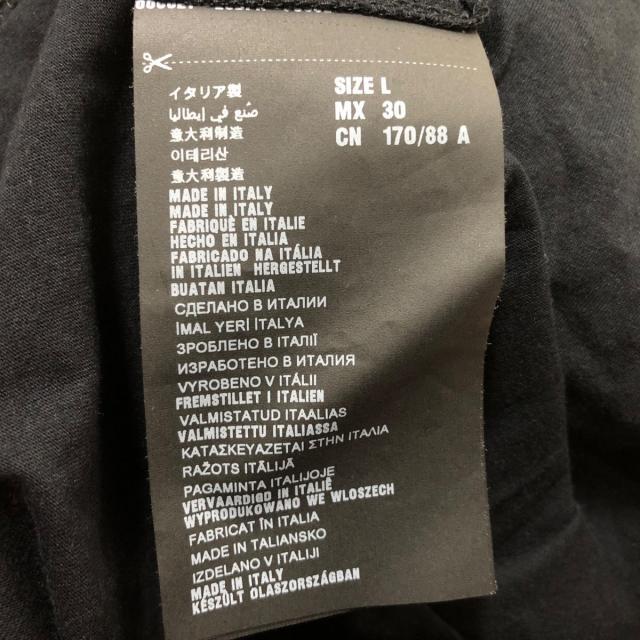 PRADA(プラダ)のプラダ 半袖Tシャツ サイズL レディース 黒 レディースのトップス(Tシャツ(半袖/袖なし))の商品写真