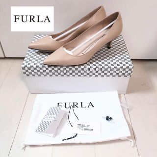 FURLA オペラ スエードパンプス