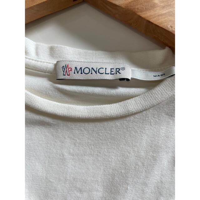 MONCLER(モンクレール)のモンクレール  Tシャツ　女の子　フリル　90 95 100  GUCCI  キッズ/ベビー/マタニティのキッズ服女の子用(90cm~)(Tシャツ/カットソー)の商品写真