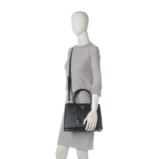 PRADA - PRADA トートバッグ ガレリア サフィアーノ ミディアム PRADA - PRADA トートバッグ ガレリア サフィアーノ ミディアム