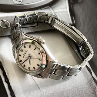 ロレックス(ROLEX)のロレックス　レディース腕時計　オイスターパペチュアル　SS リベットブレス(腕時計)