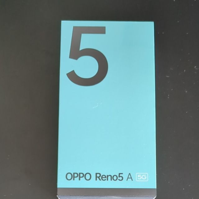 【新品未開封】OPPO Reno5 A シルバーブラック