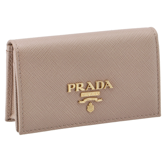 PRADA(プラダ)のPRADA 名刺入れ レディース サフィアーノメタル カードケース レディースのファッション小物(名刺入れ/定期入れ)の商品写真