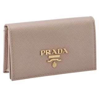 プラダ(PRADA)のPRADA 名刺入れ レディース サフィアーノメタル カードケース(名刺入れ/定期入れ)