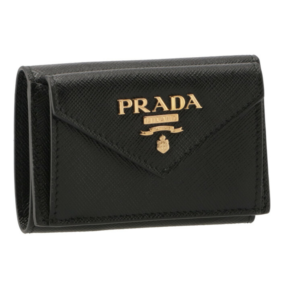 PRADA  レディース 三つ折り財布 ミニ財布