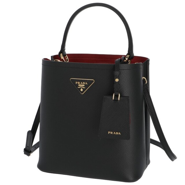 PRADA ハンドバッグ ダブルレザー