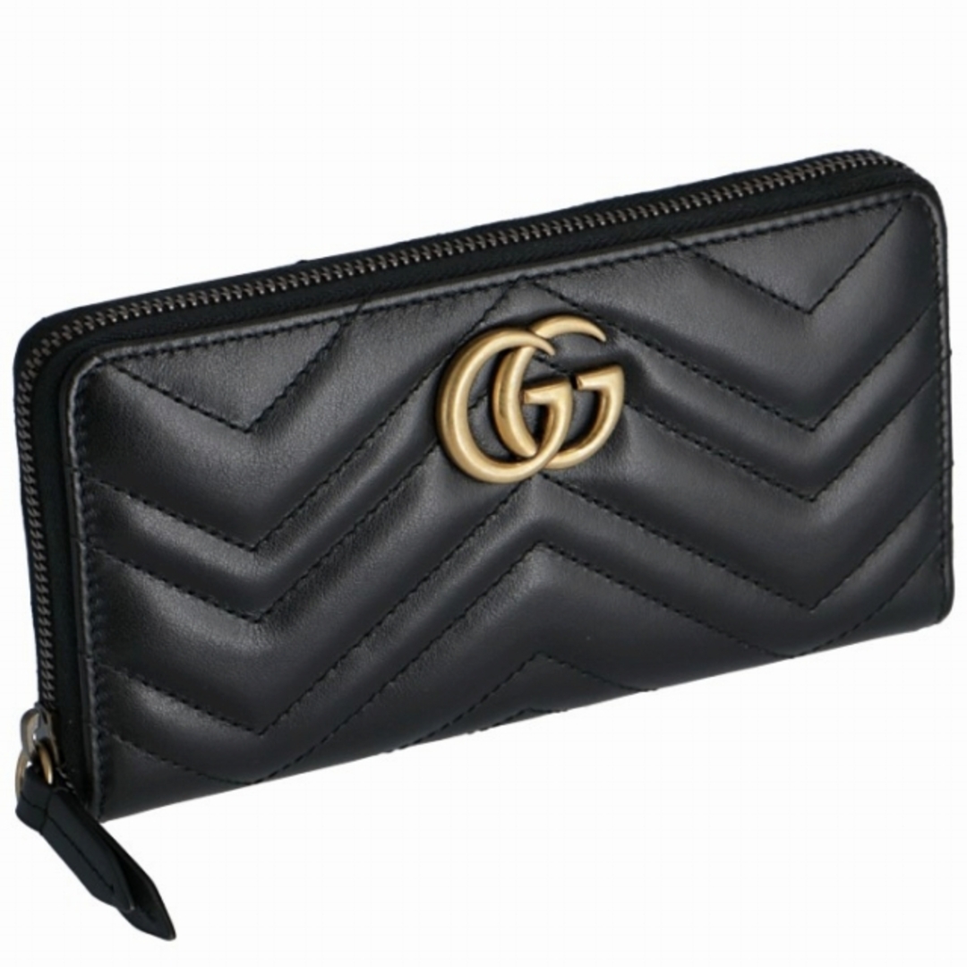 最安価格 Gucci - GUCCI レディース財布 GG Marmont ラウンドファスナー長財布 財布