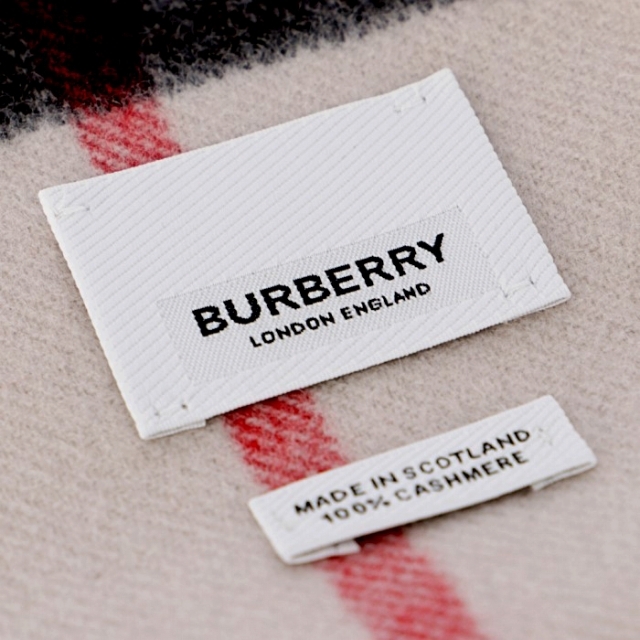 BURBERRY(バーバリー)のBURBERRY レディース カシミアスカーフ ストール レディースのファッション小物(ストール/パシュミナ)の商品写真