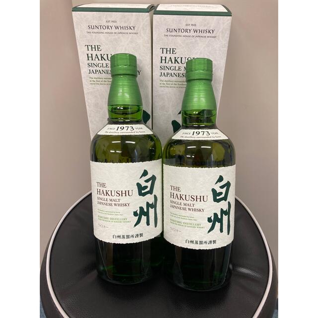 サントリー(サントリー)のサントリー  白州  箱付き 食品/飲料/酒の食品/飲料/酒 その他(その他)の商品写真