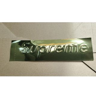 シュプリーム(Supreme)のsupreme gold box logo sticker ステッカー ゴールド(その他)