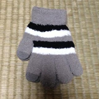 もこもこ☆スマホ対応手袋(手袋)