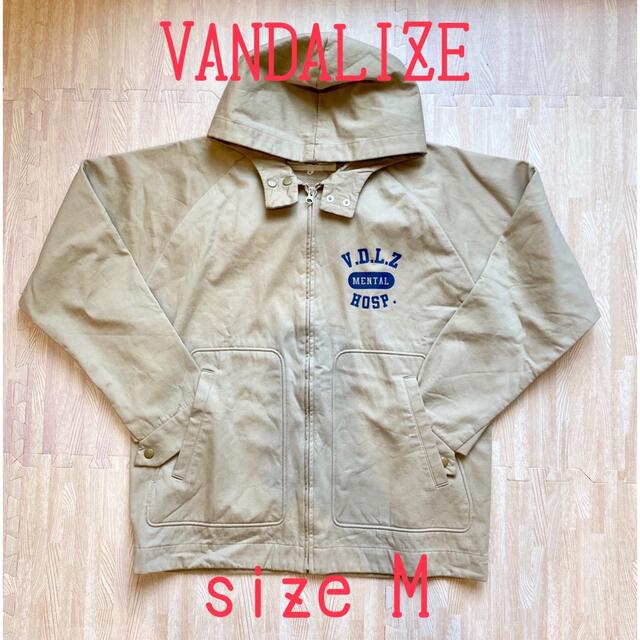 VANDALIZE(ヴァンダライズ)のVANDALIZEヴァンダライズsizeMジップアップブルゾン　アウター メンズのジャケット/アウター(ブルゾン)の商品写真