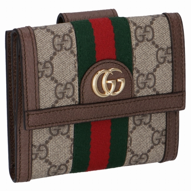 超ポイントバック祭】 - Gucci GUCCI 二つ折り財布 レディース 財布