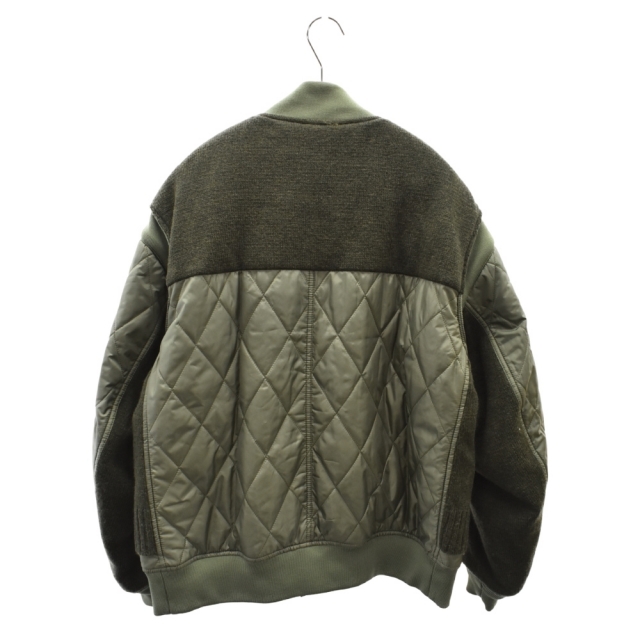 UNDERCOVER アンダーカバー 21AW ニットドッキング MA-1 ジャケット UNDERCOVER アンダーカバー 21AW ニットドッキング MA-1 ジャケット