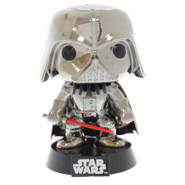 FUNKO(ファンコ)のFunko ファンコ Star Wars Series Darth Vader Chrome Plated Version スターウォーズ ダースベイダー フィギュア 人形 シルバー エンタメ/ホビーのフィギュア(その他)の商品写真