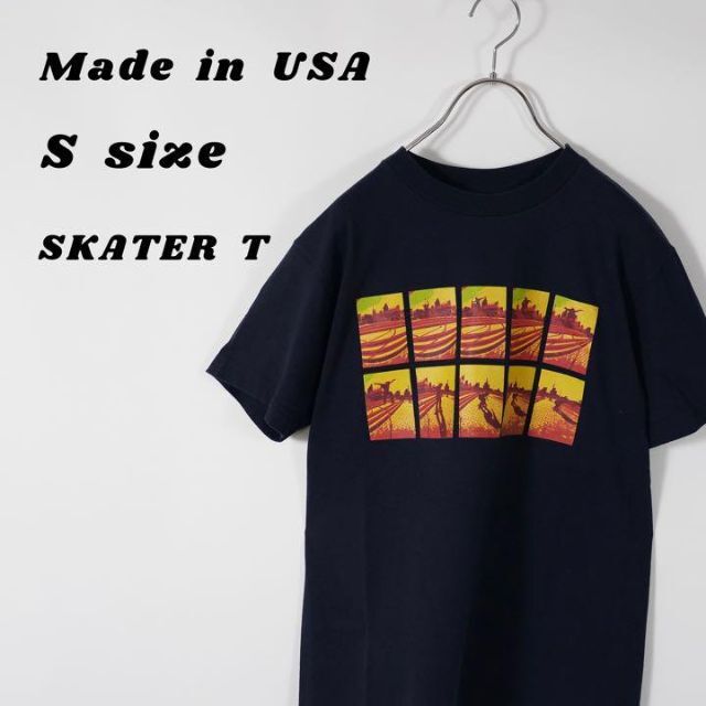 デッドストック　Tシャツ　USA製　90s 黒　ストリート　プリントTシャツ