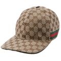 GUCCI レディース GG CANVAS キャップ