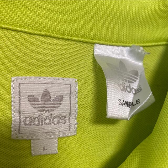 激レア古着90's 万国タグ ライムグリーン adidasトラックジャケット