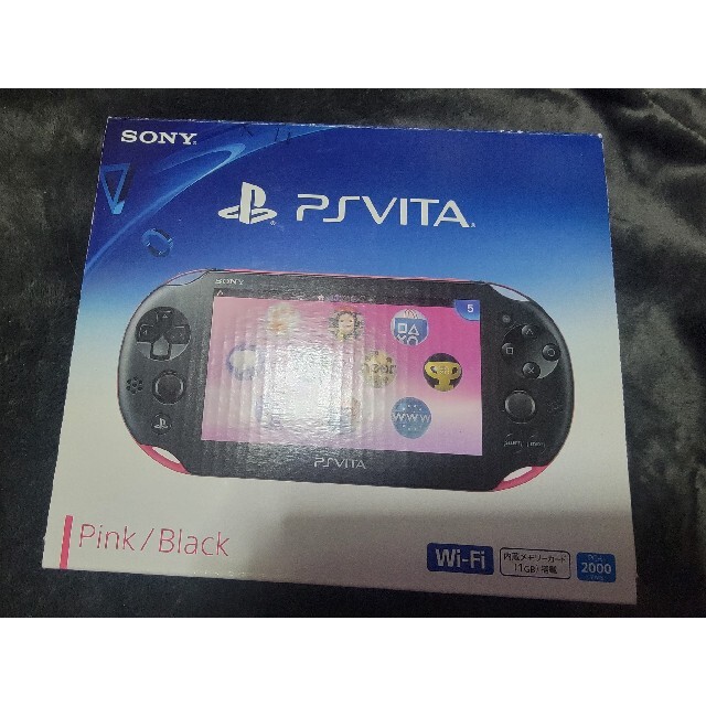 PlayStation Vita pink/black WiFiモデルゲーム