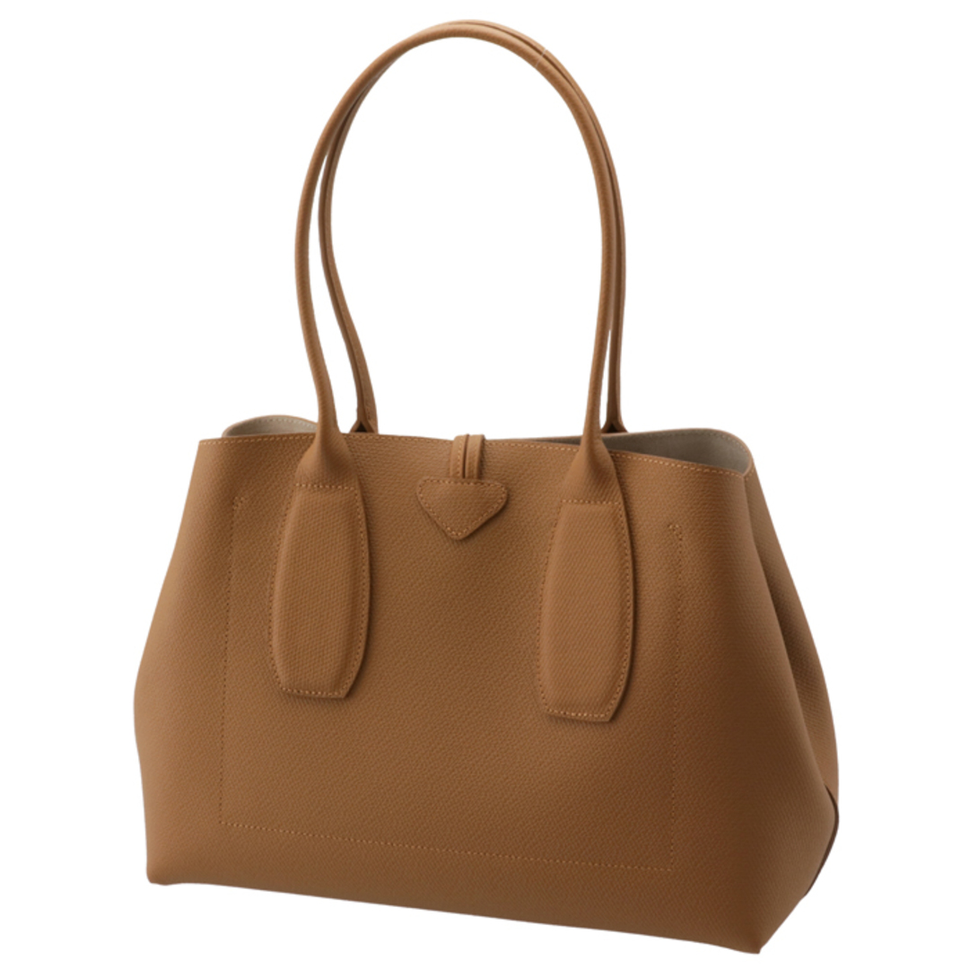LONGCHAMP - LONGCHAMP トート ロゾ ROSEAU レザー ハンドバッグ LONGCHAMP - LONGCHAMP トート ロゾ ROSEAU レザー ハンドバッグ
